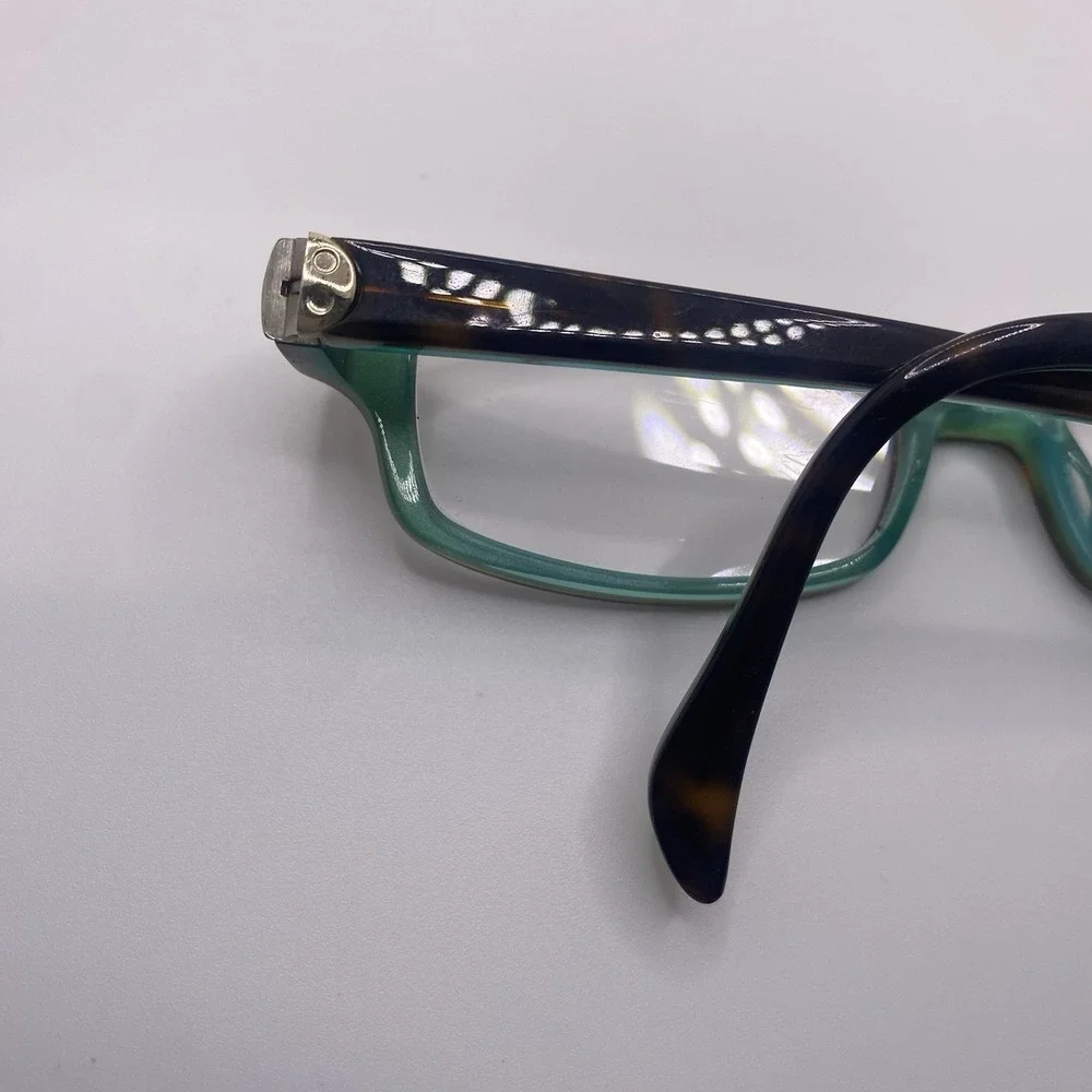 Kate Spade Eyeglasses Women FRAMES ONLY Elisabeth OJey 130 Black Teal Green 621